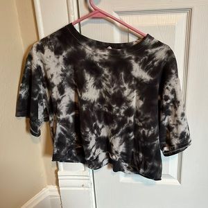 Tye dye crop top